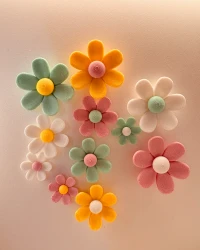 Flower Magnet  (4 Adet )